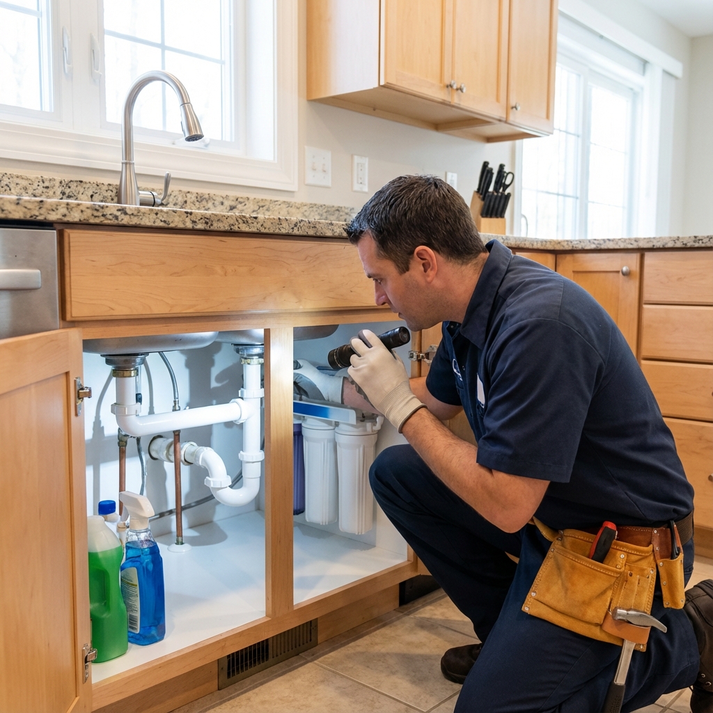 كشف تسربات المطابخ بالقصيم